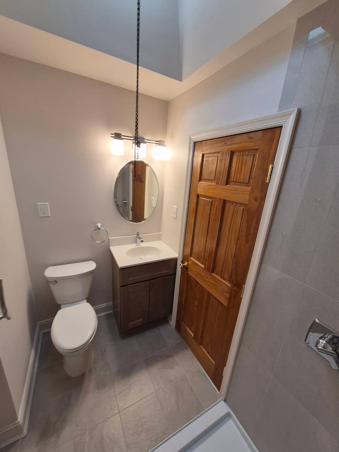 Full Bathroom Remodel with Tile Floor